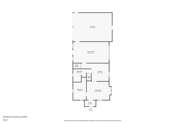 235 Bender Street, Jackson, MI 49202