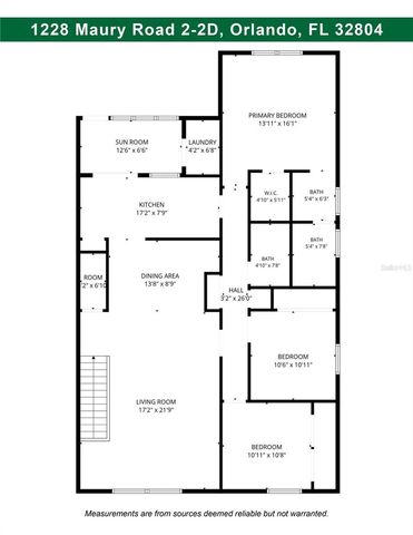 1228 MAURY ROAD 2-2D, Orlando, FL 32804