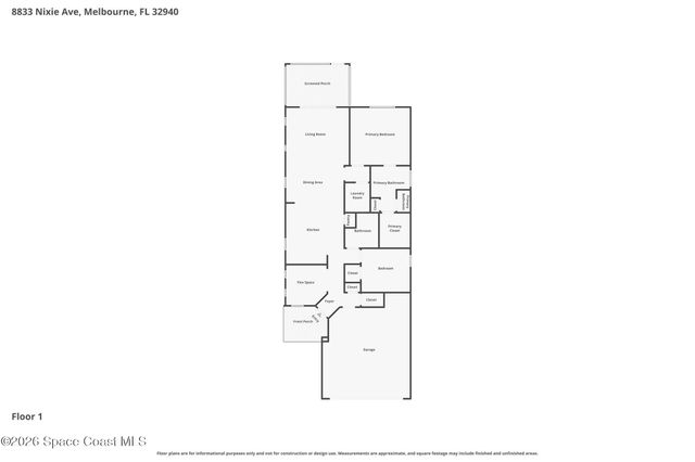 8833 Nixie Avenue SW, Melbourne, FL 32940