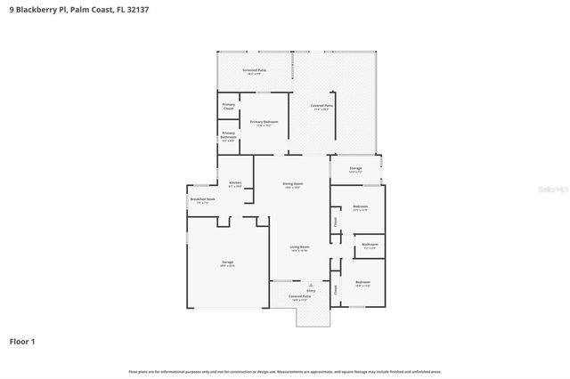 9 BLACKBERRY PLACE, Palm Coast, FL 32137