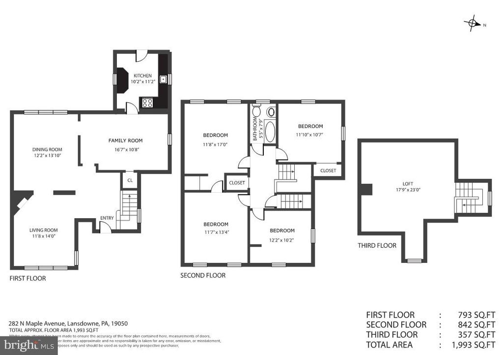282 N MAPLE AVE, Lansdowne, PA 19050