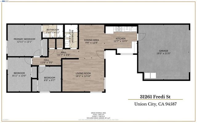 31261 Fredi St, Union City, CA 94587