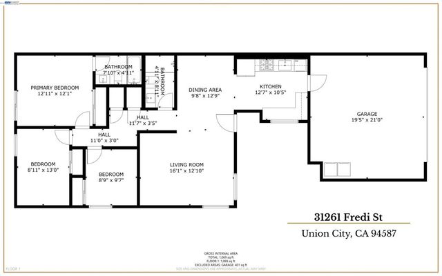 31261 Fredi St, Union City, CA 94587