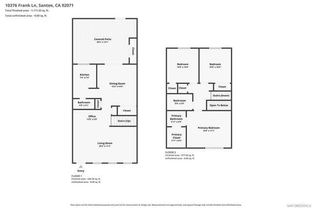 10376 Frank Lane, Santee, CA 92071