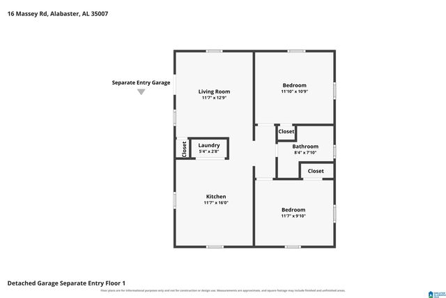 16 MASSEY ROAD, Alabaster, AL 35007
