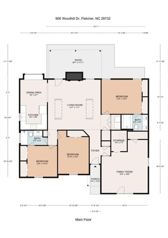 906 Woodhill Drive, Fletcher, NC 28732