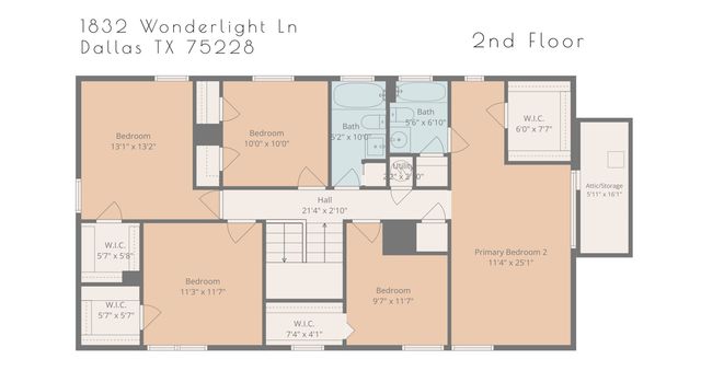 1832 Wonderlight Lane, Dallas, TX 75228