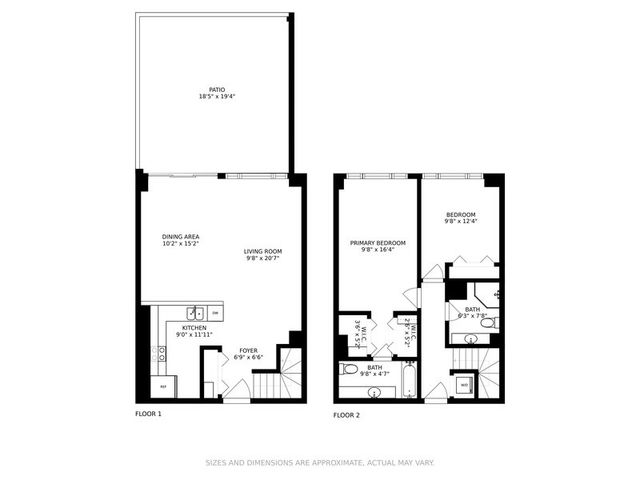 61 W 15th Street 204, Chicago, IL 60605