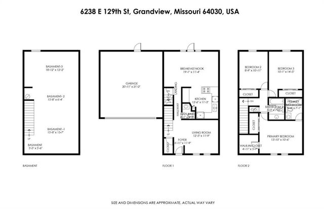 6238 E 129th Street, Grandview, MO 64030