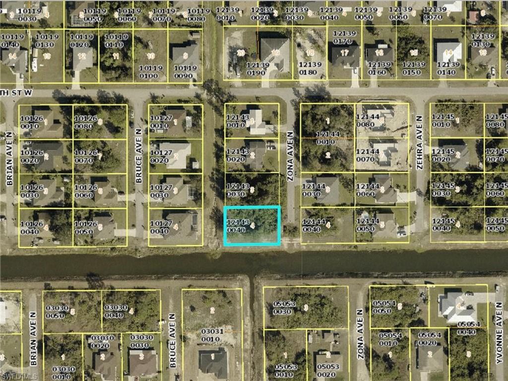 801 Zona AVE N, LEHIGH ACRES, FL 33971 — exterior