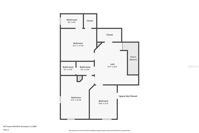937 TUSCAN HILLS BOULEVARD, Davenport, FL 33897