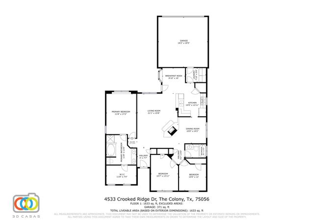 4533 Crooked Ridge Drive, The Colony, TX 75056