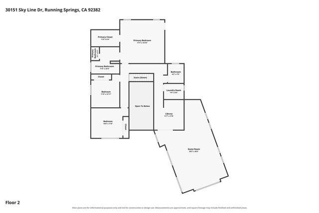 30151 Skyline, Running Springs, CA 92382