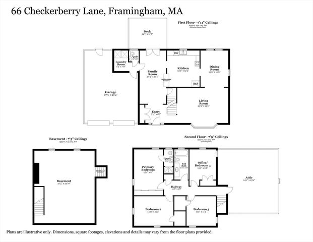 66 Checkerberry Lane, Framingham, MA 01702