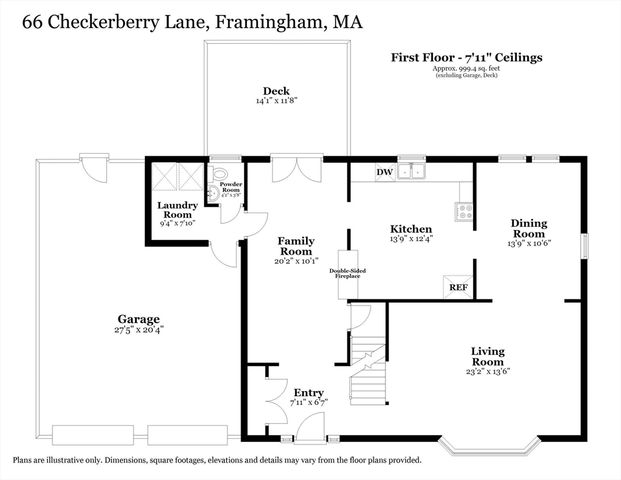 66 Checkerberry Lane, Framingham, MA 01702