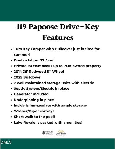 119 Papoose Drive, Louisburg, NC 27549