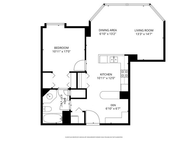 222 N Columbus Drive 2210, Chicago, IL 60601