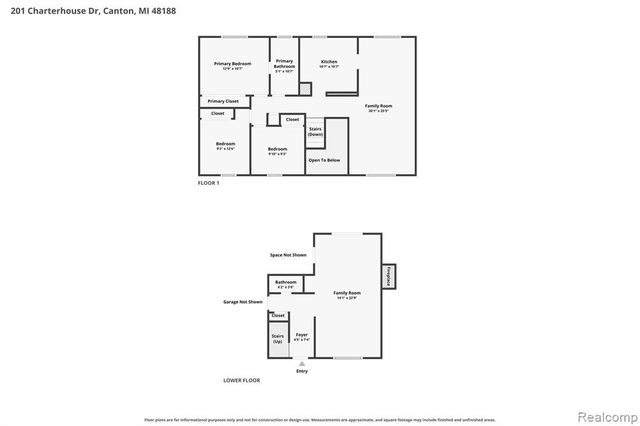 201 Charterhouse Drive, Canton, MI 48188