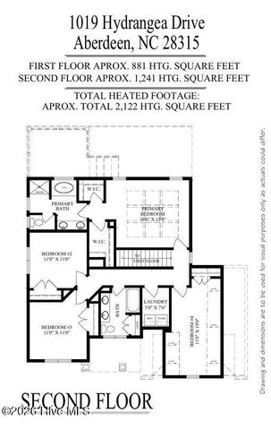 1019 Hydrangea Drive, Aberdeen, NC 28315