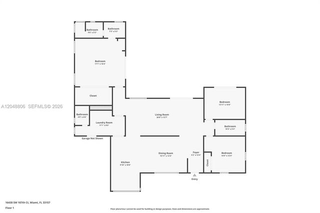 16430 SW 107th Court, Miami, FL 33157