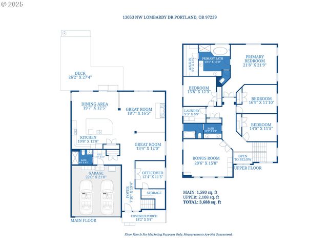13053 Nw LOMBARDY Dr, Portland, OR 97229
