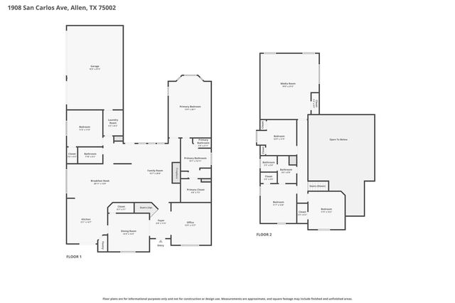 1908 San Carlos Avenue, Allen, TX 75002