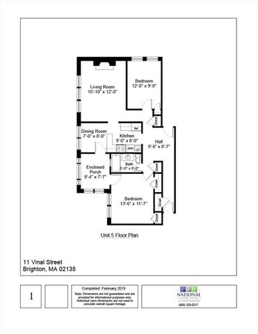 11 Vinal St 5A, Boston, MA 02135