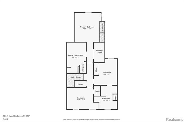 1284 W Crystal Circle, Canton, MI 48187