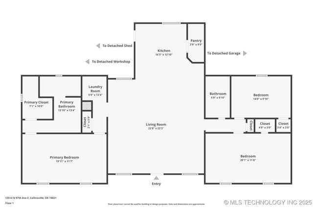 13514 N 97th East Avenue, Collinsville, OK 74021