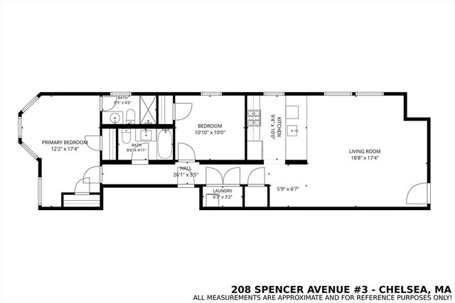 208 Spencer Avenue 3, Chelsea, MA 02150