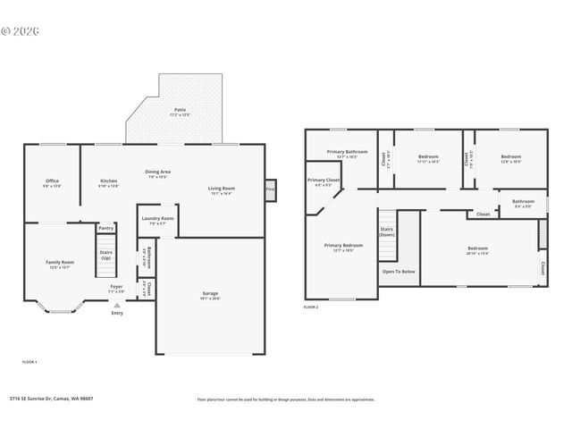 3716 Se SUNRISE Dr, Camas, WA 98607