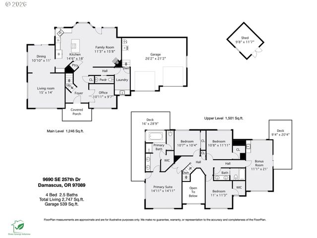 9690 Se 257TH Dr, Damascus, OR 97089