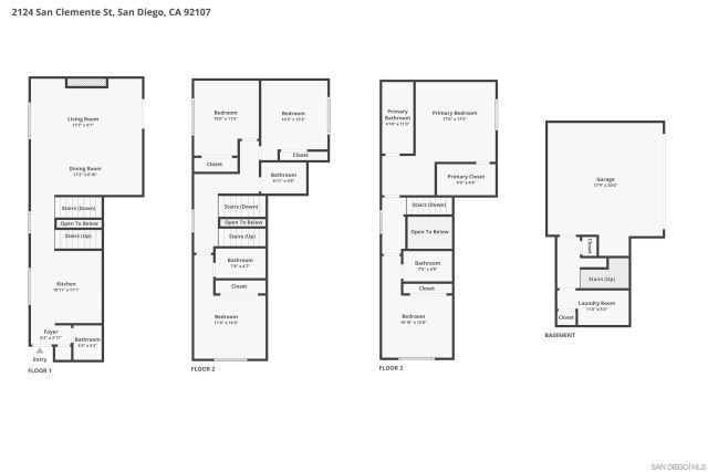 2124 San Clemente St, San Diego, CA 92107