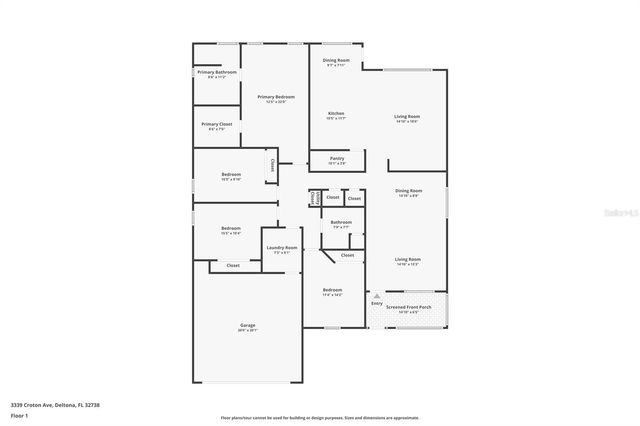 3339 CROTON AVENUE, Deltona, FL 32738