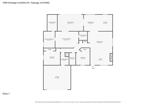 7305 Verdugo Crestline, Tujunga (los Angeles), CA 91042
