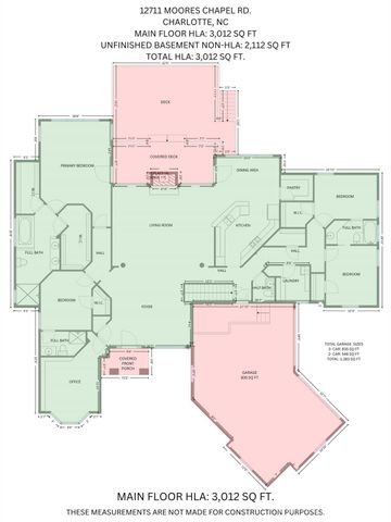 12711 Moores Chapel Road, Charlotte, NC 28214