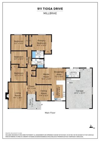 911 Tioga Drive, Millbrae, CA 94030