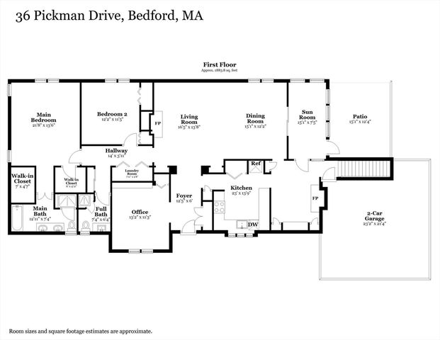 36 Pickman Dr, Bedford, MA 01730
