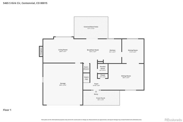 5465 S Kirk Circle, Centennial, CO 80015