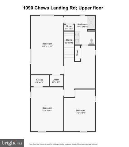 1090 CHEWS LANDING RD, Laurel Springs, NJ 08021