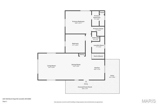2441 Old Mount Hope Road, Lonedell, MO 63060