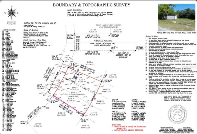 9950 LAKE DRIVE, New Port Richey, FL 34654
