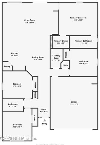 11738 LAKE BEND Circle, Jacksonville, FL 32218