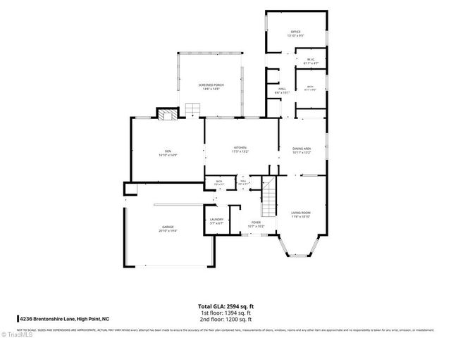 4236 Brentonshire Lane, High Point, NC 27265
