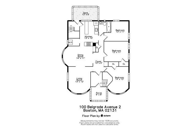 100 Belgrade Ave 2, Boston, MA 02131