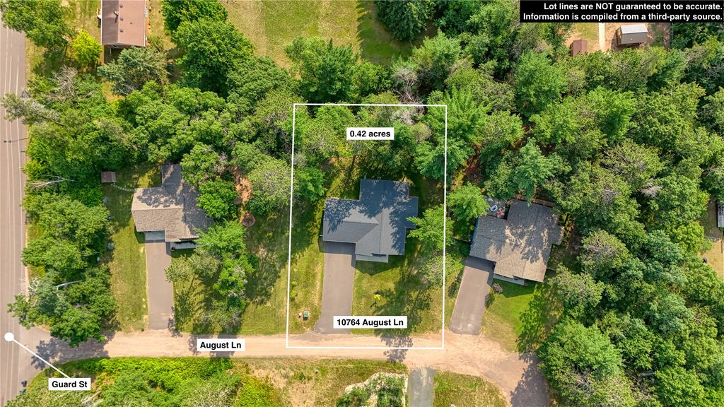 Image 4 of property listing at 10764 August Lane, Hayward, WI 54843