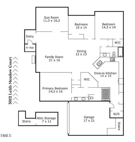 3012 Leith Meadow Court, Cary, NC 27511