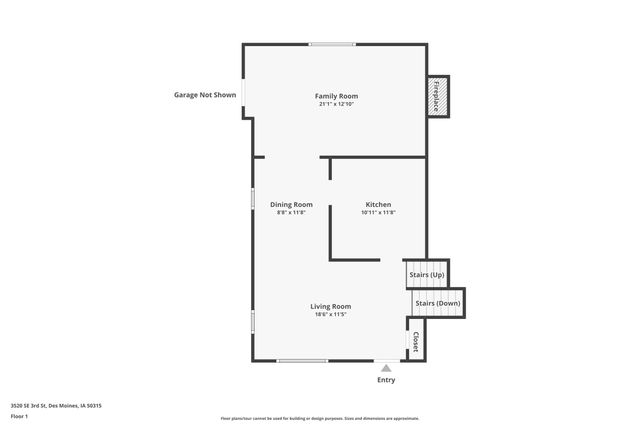 3520 SE 3rd Street, Des Moines, IA 50315