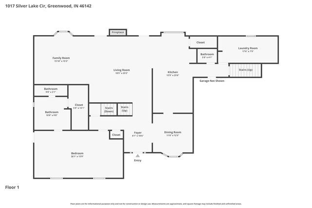 1017 Silver Lake Circle, Greenwood, IN 46142