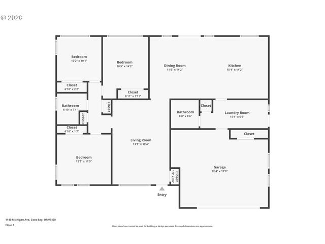 1140 MICHIGAN Ave, Coos Bay, OR 97420